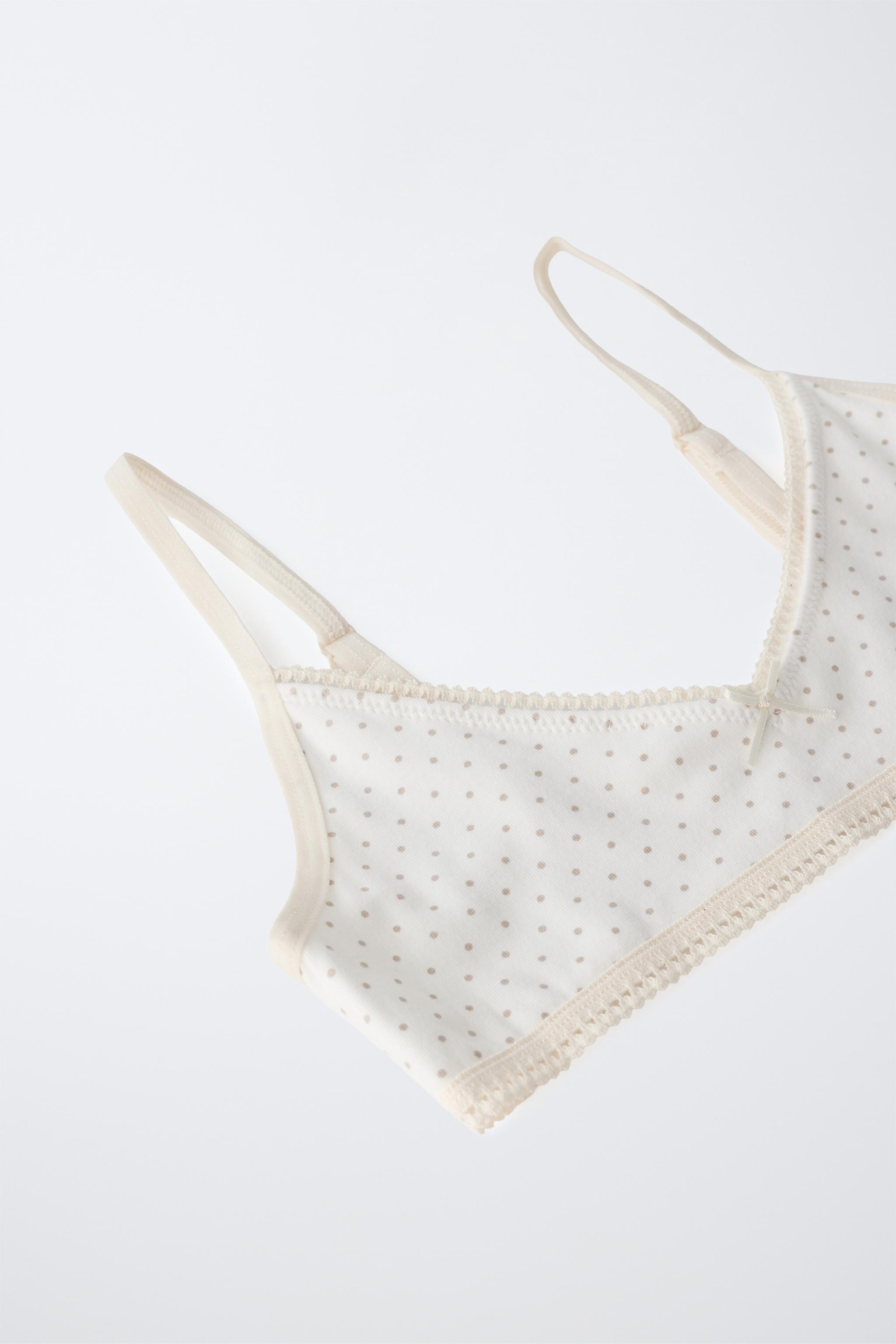 9-14 YEARS/ THREE-PACK RIBBED LACE CAMISOLES